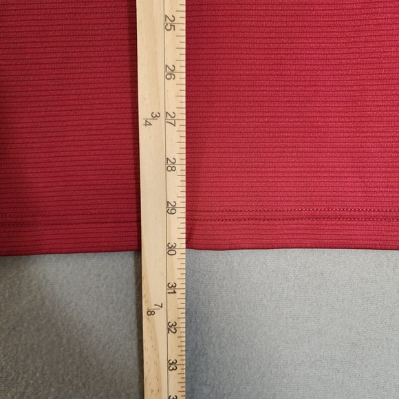 Under Armour Polo Shirt Mens 3XL Red Loose Short Sleeve - Picture 9 of 16